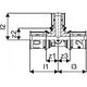 Uponor Uponor S-Press PLUS trójnik redukcyjny PPSU 20-16-20