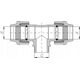 ALFA RK Trójnik PE GZ 20*3/4*20 A-U