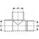 Viega 5130 Trójnik redukcyjny LW/LW/LW 22x22x15