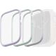Uniq Ramka UNIQ do etui Moduo Apple Watch 4/5/6/7/8/SE 40/41mm Szałwiowy-Lillak-Biały/Sage-Lilac-White [3 PACK]