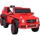 Mercedes Auto na alumulator Mercedes G63 6x6 AMG Czerwony