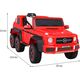 Mercedes Auto na alumulator Mercedes G63 6x6 AMG Czerwony