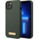 Guess Guess GUHMP13MSBPLA iPhone 13 6,1" zielony/khaki hard case Silicone Logo Plate MagSafe NoSize