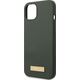 Guess Guess GUHMP13MSBPLA iPhone 13 6,1" zielony/khaki hard case Silicone Logo Plate MagSafe NoSize