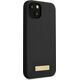 Guess Guess GUHMP13SSPLK iPhone 13 mini 5,4" czarny/black hard case Silicone Logo Plate MagSafe NoSize