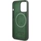 Guess Guess GUHMP13XSPLA iPhone 13 Pro Max 6,7" zielony/khaki hard case Silicone Logo Plate MagSafe NoSize