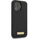 Guess Guess GUHMP13XSPLK iPhone 13 Pro Max 6,7" czarny/black hard case Silicone Logo Plate MagSafe NoSize
