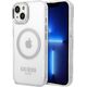Guess Guess GUHMP14MHTRMS iPhone 14 Plus 6,7" srebrny/silver hard case Metal Outline Magsafe NoSize