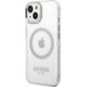 Guess Guess GUHMP14MHTRMS iPhone 14 Plus 6,7" srebrny/silver hard case Metal Outline Magsafe NoSize