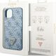 Guess Guess GUHCP13SP4TPB iPhone 13 mini 5,4" niebieski/blue hardcase 4G Triangle Logo Cardslot NoSize