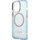 Guess Guess GUHMP13LHTCMB iPhone 13 Pro / 13 6,1" niebieski/blue hard case Gold Outline Translucent MagSafe NoSize