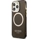 Guess Guess GUHMP13XHTCMK iPhone 13 Pro Max 6,7" czarny/black hard case Gold Outline Translucent MagSafe NoSize