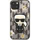 Karl Lagerfeld Karl Lagerfeld KLHCP13SPMNFIK1 iPhone 13 mini 5,4" szary/grey Flower Ikonik Karl NoSize