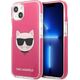 Karl Lagerfeld Karl Lagerfeld KLHCP13STPECPI iPhone 13 mini 5,4" hardcase fuksja/fuschia Choupette Head NoSize