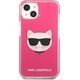 Karl Lagerfeld Karl Lagerfeld KLHCP13STPECPI iPhone 13 mini 5,4" hardcase fuksja/fuschia Choupette Head NoSize