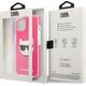Karl Lagerfeld Karl Lagerfeld KLHCP13STPECPI iPhone 13 mini 5,4" hardcase fuksja/fuschia Choupette Head NoSize