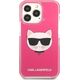 Karl Lagerfeld Karl Lagerfeld KLHCP13XTPECPI iPhone 13 Pro Max 6,7" hardcase fuksja/fuschia Choupette Head NoSize