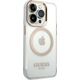 Guess Guess GUHMP14XHTRMD iPhone 14 Pro Max 6,7" złoty/gold hard case Metal Outline Magsafe NoSize