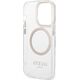 Guess Guess GUHMP14XHTRMD iPhone 14 Pro Max 6,7" złoty/gold hard case Metal Outline Magsafe NoSize