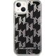 Karl Lagerfeld Karl Lagerfeld KLHCP14SLMNMK iPhone 14 6,1" hardcase czarny/black Liquid Glitter Monogram
