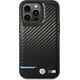 BMW Etui BMW BMHCP14L22NBCK iPhone 14 Pro 6,1" czarny/black Leather Carbon