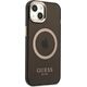 Guess Guess GUHMP13MHTCMK iPhone 13 6,1" czarny/black hard case Gold Outline Translucent MagSafe NoSize