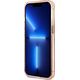 Guess Guess GUHMP13LHTCMP iPhone 13 Pro / 13 6,1" różowy/pink hard case Gold Outline Translucent MagSafe NoSize