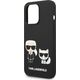 Karl Lagerfeld Karl Lagerfeld KLHMP14LSSKCK iPhone 14 Pro 6,1" hardcase czarny/black Liquid Silicone Karl & Choupette Magsafe NoSize