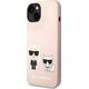 Karl Lagerfeld Karl Lagerfeld KLHMP14MSSKCI iPhone 14 Plus 6,7" hardcase jasnoróżowy/light pink Silicone Karl & Choupette Magsafe NoSize