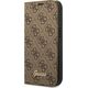 Guess Etui Guess GUBKP14SHG4SHW Apple iPhone 14 brązowy/brown book 4G Vintage Gold Logo