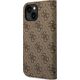 Guess Etui Guess GUBKP14SHG4SHW Apple iPhone 14 brązowy/brown book 4G Vintage Gold Logo