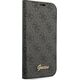 Guess Etui Guess GUBKP14SHG4SHK Apple iPhone 14 czarny/black book 4G Vintage Gold Logo