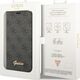 Guess Etui Guess GUBKP14SHG4SHK Apple iPhone 14 czarny/black book 4G Vintage Gold Logo