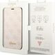 Guess Etui Guess GUBKP14MHG4SHP Apple iPhone 14 Plus różowy/pink book 4G Vintage Gold Logo