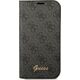 Guess Etui Guess GUBKP14LHG4SHK Apple iPhone 14 Pro czarny/black book 4G Vintage Gold Logo