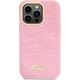 Guess Etui Guess GUHCP14LHGCRHP Apple iPhone 14 Pro różowy/pink hardcase Croco Collection
