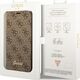 Guess Etui Guess GUBKP14XHG4SHW Apple iPhone 14 Pro Max brązowy/brown book 4G Vintage Gold Logo