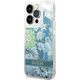 Guess Etui Guess GUHCP14XLFLSN Apple iPhone 14 Pro Max zielony/green hardcase Flower Liquid Glitter