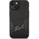 Karl Lagerfeld Etui Karl Lagerfeld KLHCP14MCSSK Apple iPhone 14 Plus hardcase czarny/black Signature Logo Cardslot