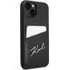 Karl Lagerfeld Etui Karl Lagerfeld KLHCP14MCSSK Apple iPhone 14 Plus hardcase czarny/black Signature Logo Cardslot