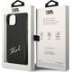 Karl Lagerfeld Etui Karl Lagerfeld KLHCP14MCSSK Apple iPhone 14 Plus hardcase czarny/black Signature Logo Cardslot