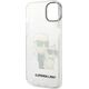 Karl Lagerfeld Etui Karl Lagerfeld KLHCP14MHNKCTGT Apple iPhone 14 Plus transparent hardcase IML GLIT NFT Karl&Choupette