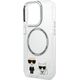 Karl Lagerfeld Etui Karl Lagerfeld KLHMP14XHKCT Apple iPhone 14 Pro Max hardcase przeźroczysty/transparent Karl & Choupette Aluminium Magsafe