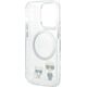 Karl Lagerfeld Etui Karl Lagerfeld KLHMP14XHKCT Apple iPhone 14 Pro Max hardcase przeźroczysty/transparent Karl & Choupette Aluminium Magsafe