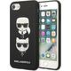 Karl Lagerfeld Etui Karl Lagerfeld KLHCI8SAKICKCBK Apple iPhone SE 2022/SE 2020/8/7 czarny/black hardcase Saffiano Ikonik Karl&Choupette Head