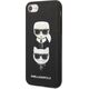 Karl Lagerfeld Etui Karl Lagerfeld KLHCI8SAKICKCBK Apple iPhone SE 2022/SE 2020/8/7 czarny/black hardcase Saffiano Ikonik Karl&Choupette Head