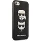 Karl Lagerfeld Etui Karl Lagerfeld KLHCI8SAKICKCBK Apple iPhone SE 2022/SE 2020/8/7 czarny/black hardcase Saffiano Ikonik Karl&Choupette Head