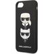 Karl Lagerfeld Etui Karl Lagerfeld KLHCI8SAKICKCBK Apple iPhone SE 2022/SE 2020/8/7 czarny/black hardcase Saffiano Ikonik Karl&Choupette Head