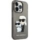 Karl Lagerfeld Etui Karl Lagerfeld KLHCP14LHNKCTGK Apple iPhone 14 Pro czarny/black hardcase IML GLIT NFT Karl&Choupette