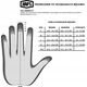 100% Rękawiczki 100% COGNITO Glove Red - M (długość dłoni 187-193 mm) (NEW 2022)